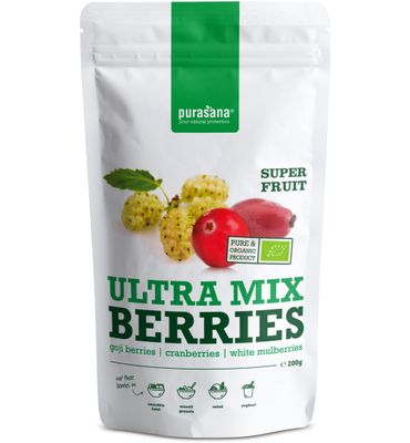 Purasana Ultra mix berries/bessen/baies vegan bio (200g) 200g
