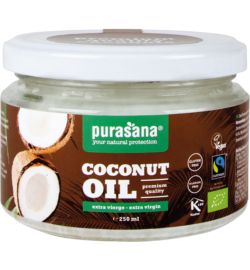 Purasana Purasana Kokosolie extra virgin/huile de coco vegan bio (250ml)