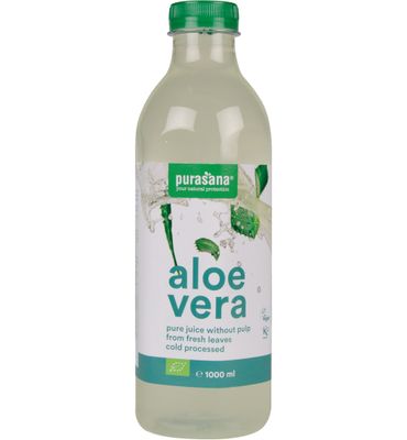 Purasana Aloe vera sap/jus vegan vegan bio (1000ml) 1000ml
