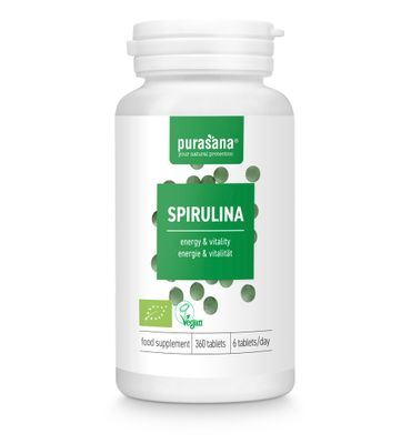 Purasana Spirulina/spiruline vegan bio (360tb) 360tb