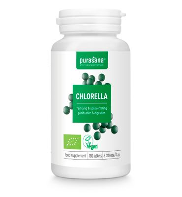 Purasana Chlorella vegan bio (180tb) 180tb