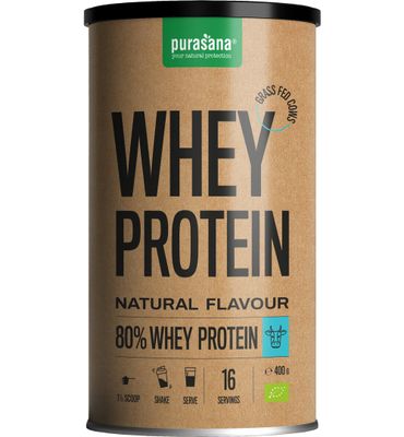 Purasana Whey proteine naturel bio (400g) 400g
