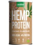 Purasana Vegan proteine hennep/chanvre - cacao bio (400g) 400g thumb