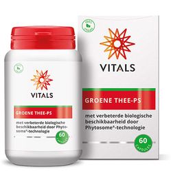 Vitals Vitals Groene thee-PS (60ca)