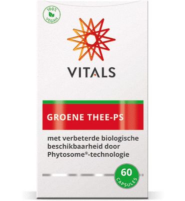 Vitals Groene thee-PS (60ca) 60ca