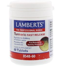 Lamberts Lamberts Curcuma fast release (Turmeric) (60tb)