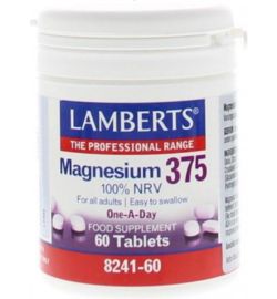 Lamberts Lamberts Magnesium 375 (60tb)