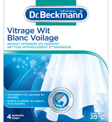 Dr. Beckmann Vitrage wit 40 gram (4x40g) 4x40g