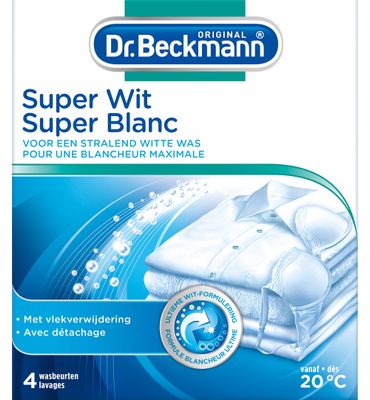Dr. Beckmann Super wit 40 gram (4x40g) 4x40g