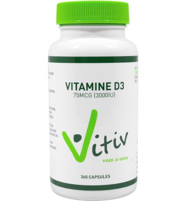 Vitiv Vitamine D3 3000IU (360ca) 360ca
