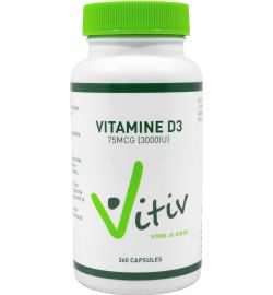 Vitiv Vitiv Vitamine D3 3000IU (360ca)