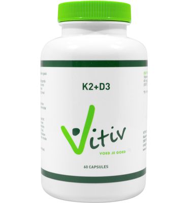 Vitiv Vitamine K2 (MK7) + D3 (60ca) 60ca