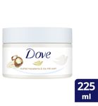 Dove Shower scrub macadamia en rice milk (225ml) 225ml thumb