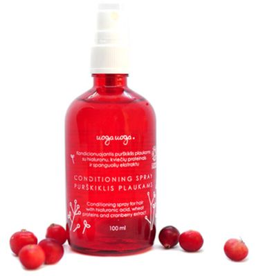 Uoga Uoga Conditioner spray hyaluron cranberry vegan (100ml) 100ml