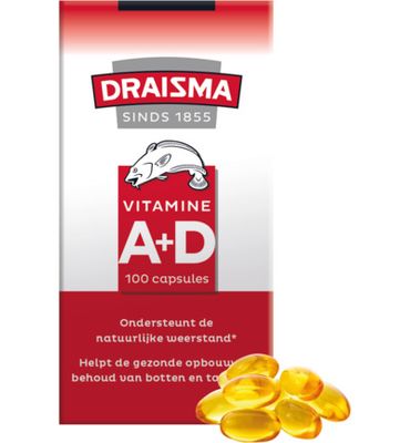 Draisma Vitamine A + D levertraan (100sft) 100sft