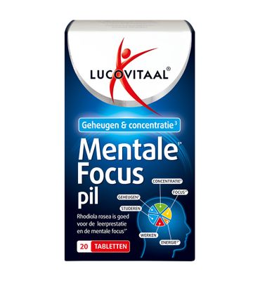 Lucovitaal Mentale focus pil (20tb) 20tb