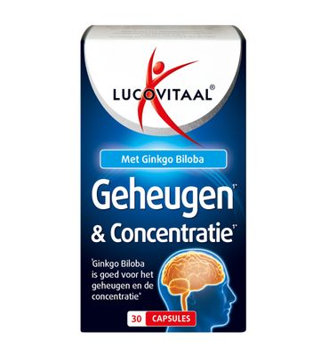 Lucovitaal Geheugen & Concentratie (30ca) 30ca