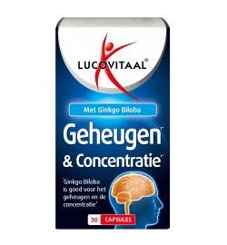 Lucovitaal Lucovitaal Geheugen & Concentratie (30ca)