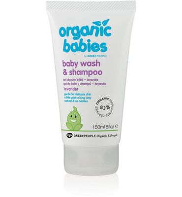 Green People Organic babies wash & shampoo lavender (150ml) 150ml