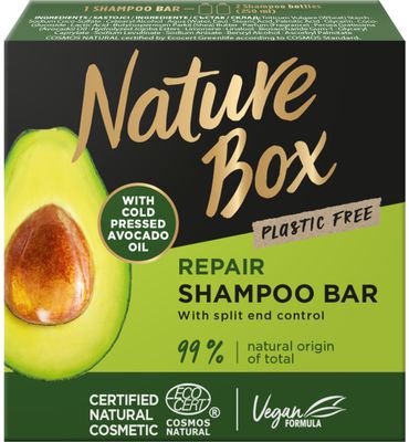 Nature Box Shampoo Bar - Avocado (85G) 85G