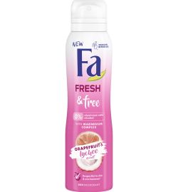 Fa Fa Deodorant spray fresh & free grapefruit & lychee (150ml)