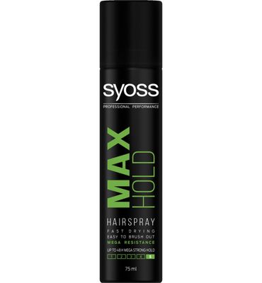Syoss Hairspray max hold mini (75ml) 75ml