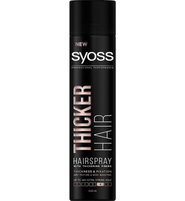 Syoss Hairspray thicker hair (400ml) 400ml