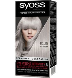 Syoss Syoss Color baseline 10-15 titanium haarverf (1set)