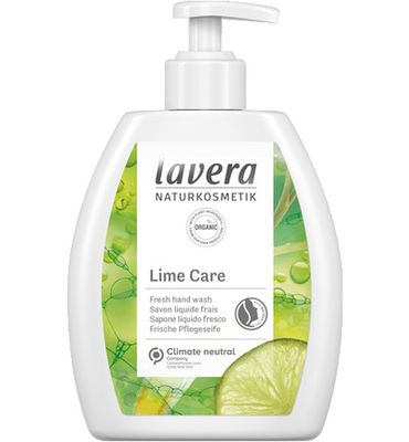 Lavera Handzeep/savon liquide lime care bio EN-FR-IT-DE (250ml) 250ml