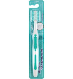 Better Toothbrush Better Toothbrush Tandenborstel premium soft groen (1st)