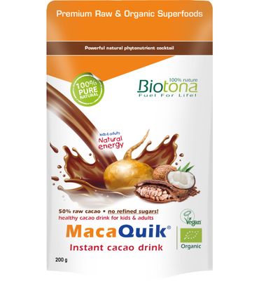 Biotona Macaquick instant cacao bio (200g) 200g