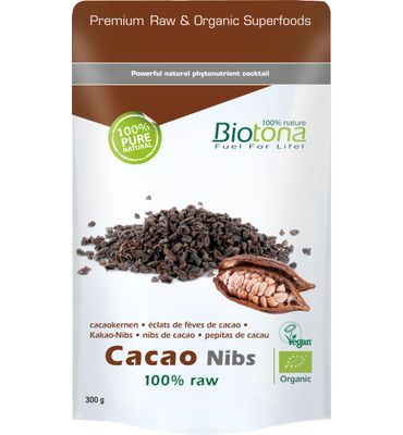 Biotona Cacao raw nibs bio (300g) 300g