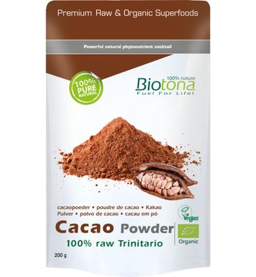 Biotona Cacao raw powder bio (200g) 200g