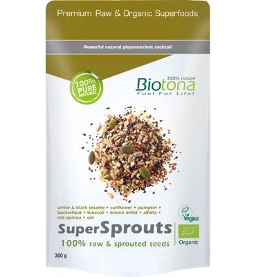 Biotona Supersprouts raw seeds bio (300g) 300g