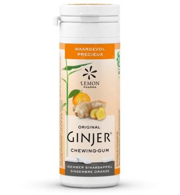 Lemon Pharma Ginjer original gember kauwgom (20st) 20st