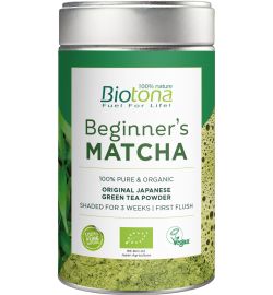 Biotona Biotona Beginner's matcha tea bio (80g)