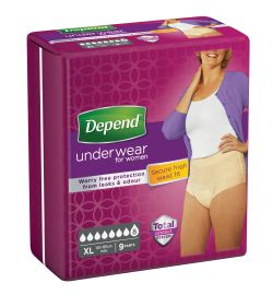Depend Depend Pants female super maat XL (9st)