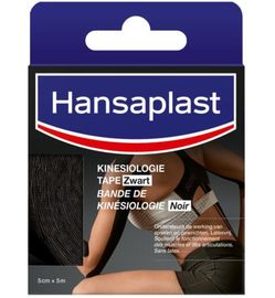 Hansaplast Hansaplast Kinesio tape zwart (1st)