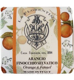 La Florentina La Florentina Zeep sinaasappel-wilde venkel (106g)