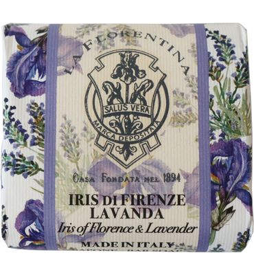 La Florentina Zeep florentijnse iris-lavendel (106g) 106g