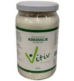 Vitiv Vitiv Kokosolie geurloos bio (1800ml)
