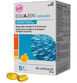 Equazen Equazen Eye q capsules omega 3- & 6-vetzuren (60ca)