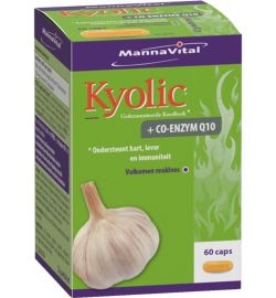 Mannavital Mannavital Kyolic + co-enzym Q10 (60vc)