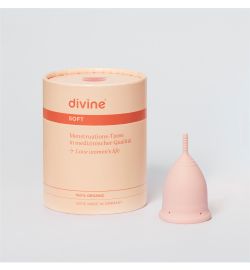 Divinecup Divinecup Menstruatiecup pretty in pink maat S soft (1st)