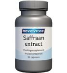 Nova Vitae Saffraan extract 88.5 mg (Crocus sativus) (60ca) 60ca thumb