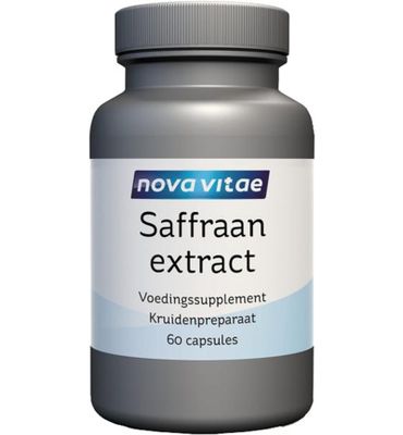 Nova Vitae Saffraan extract 88.5 mg (Crocus sativus) (60ca) 60ca