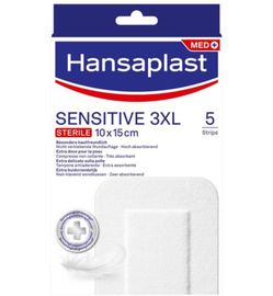 Hansaplast Hansaplast Pleisters sensitive 3XL (5st)