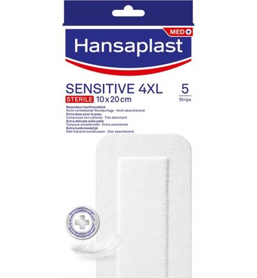 Hansaplast Pleisters sensitive 4XL (5st) 5st