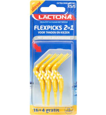 Lactona Flex picks 2-in-1 XS/S (20st) 20st