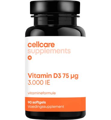 CellCare Vitamine D3 75mcg 3000IE (90sft) 90sft